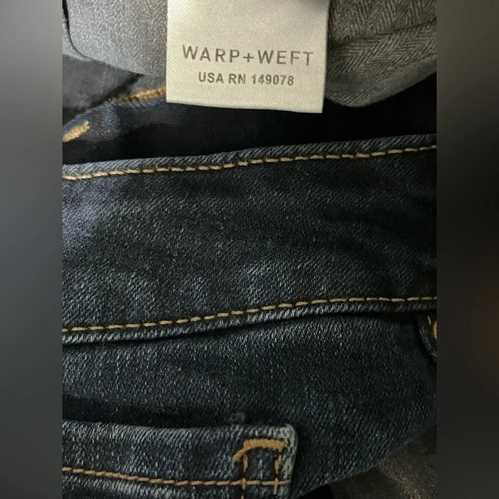 WARP + WEFT ORD Chicago Straight Fit Comfort Stretch Jeans size 38x30